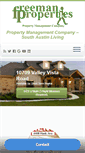 Mobile Screenshot of freemanproperties.com