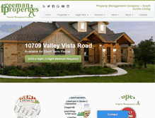 Tablet Screenshot of freemanproperties.com